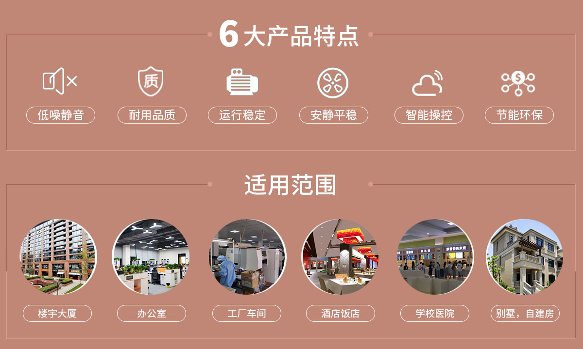 渦旋式風(fēng)冷熱泵機組冷熱兩用，防銹耐用，更節(jié)能